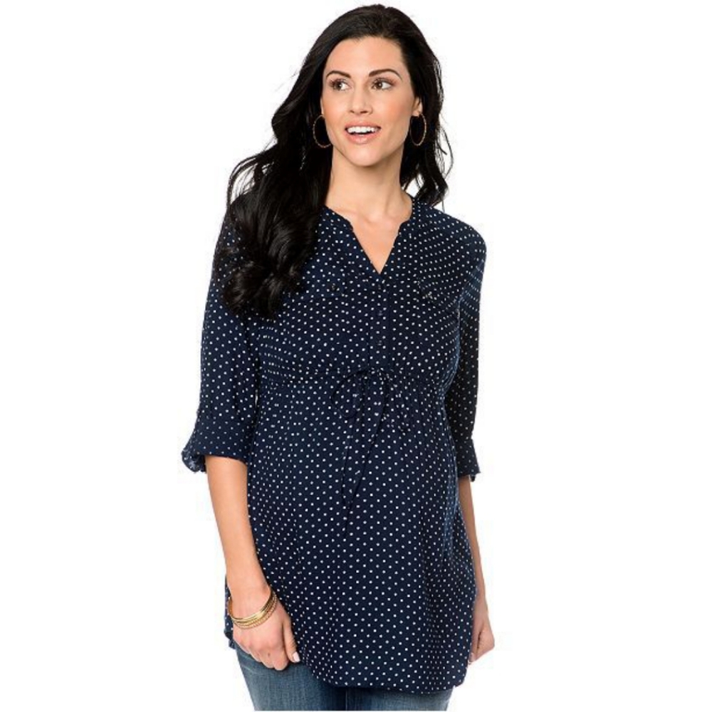 Motherhood Maternity Blouse